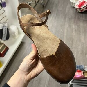 Dansko Brown Leather Flats